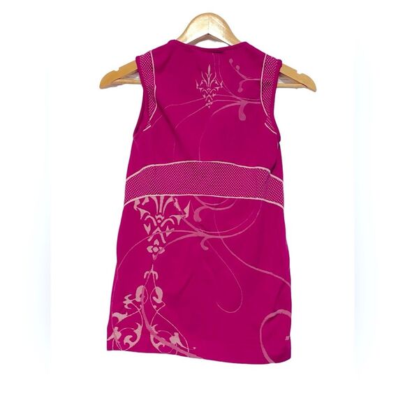 Athleta Pink Yoga Floral Twist Tank S - Picture 4 of 7